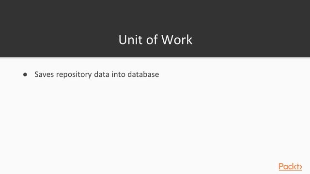 Introducing Test Driven Development in C#: Repository Pattern Introduction|packtpub.com