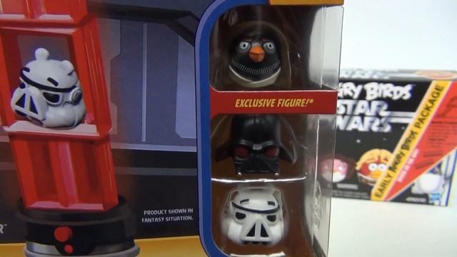 Angry Birds Star Wars Toys - 2012 Darth Vader's Lightsaber Battle Game & Early Package смотреть онлайн