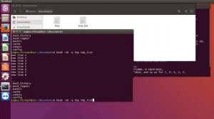 Linux команда head и команда tail - команды для обработки текстовых файлов.