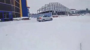 Suzuki Liana тест полного привода 2