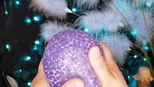 Шар-антистресс. Влажный, липкий звук. АСМР смотреть онлайн