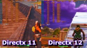 FORTNITE 2 TEMPORADA 3 - Directx 11 VS Directx 12   RX 570 (1080p)(Competitivo,Medio,Alto,Epic)