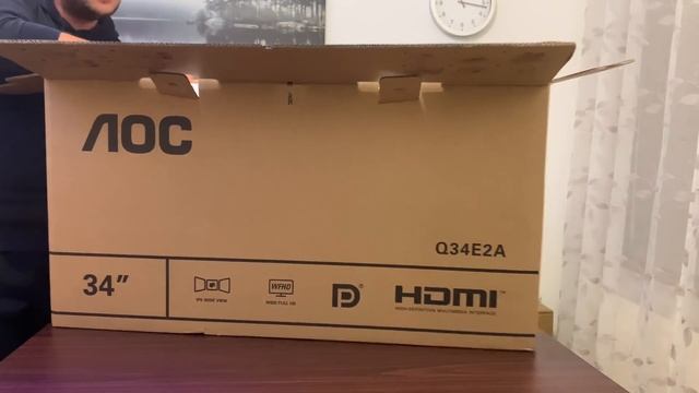 [4K] AOC 34" ULTRAWIDE MONITOR UNBOXING AND FIRST IMPRESIONS w/ JUSTIN NAM смотреть онлайн