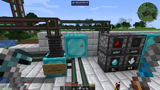 Mekanism v.10 :: эп. -24. Сортировка металлов и флюорита смотреть онлайн