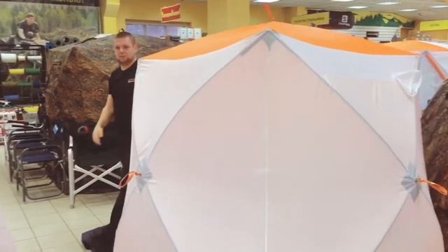 Палатки для зимней рыбалки в БАРС смотреть онлайн