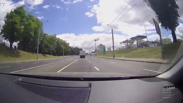 Neoline 9500S ГАИ Минск 11 июня 2016 смотреть онлайн