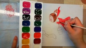 Как нарисовать Милу и Пчелёнка из мультфильма "Лунтик"/ Рисуем Милу и Пчелёнка