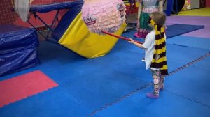 День рождения Александры в батутном центре «Небо»