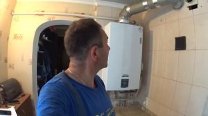 Крым. Замена газового котла Beretta на Westen Pulsar D.#ТеплотехникаКрыма