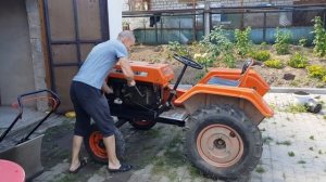 Запуск китайского трактора Changchun 15.