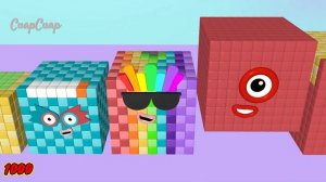 Looking for Numberblocks Cube Club 1 to 4096 BIGGEST Numberblocks Cube Ever