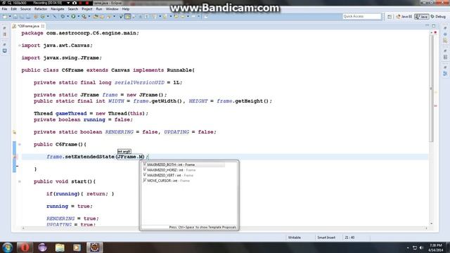 Java Game Programming Tutorial - Episode 1: C6Frame смотреть онлайн