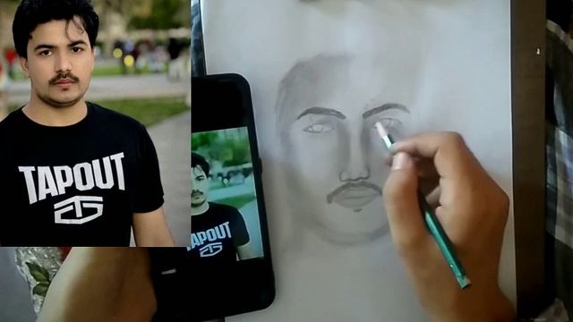 how to draw a sketch//sample and easy pencil sketch /boy sketch смотреть онлайн