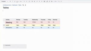 Sort a table in view mode - Learn Atlassian Confluence #91