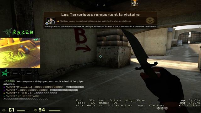 kennyS - 720 JUMP NOSCOP 1v1 CLUTCH WOW ! смотреть онлайн