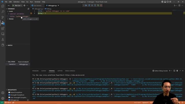 Python Debugger in VS Code смотреть онлайн