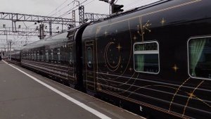 Ночной Экспресс! под ЭП2К-376 (поезд№122А Москва-СПб), Московский вокзал, г.СПб,11.10.2023г.(4K UHD