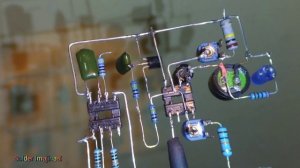 2 IC ne555 diy Metal detector