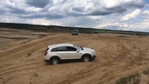 Шевроле Каптива 2,4 C-140 в Кицевской пустыне.