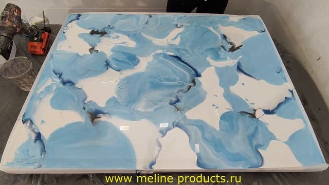 Набор №117.Столешница своими руками из фанеры и эпоксидной смолы Metally epoxy. Ошибки и исправлени