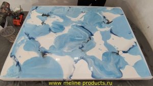 Набор №117.Столешница своими руками из фанеры и эпоксидной смолы Metally epoxy. Ошибки и исправлени