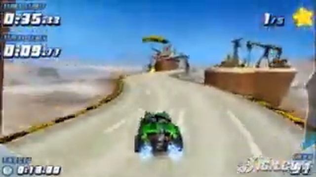 GripShift Sony PSP Gameplay - Extreme Shortcuts смотреть онлайн