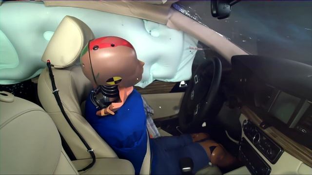 2017 Kia Cadenza side IIHS crash test смотреть онлайн