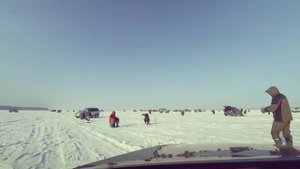 Один день зимней рыбалки на ОВХ