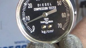Проверка компрессии в двигателе D4CB 2501514 Porter II (Euro IV)