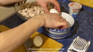 Белковый ПП салат с курицей и горошком // без майонеза // пп-рецепты для худеющих
