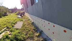 установка клинкирной плитки #фасад #утеплитель #штукатурка