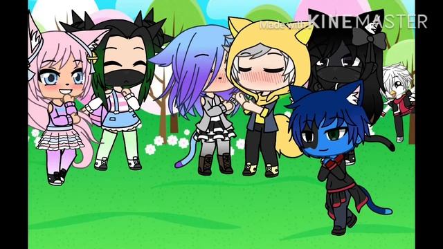 Идеальный мир!//Лана,Лео,Лилит,Йоши,Стив,Ульяна и Ева// Gacha Life//