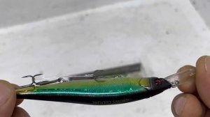 Воблер минноу суспендер / Grows Culture ONETEN MAGNUM 115SP / вес 14 гр / Mat Tiger / Приманка