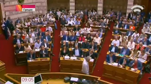 В Греции Парламент принял второй пакет реформ необходимый для получения финансовой помощи смотреть онлайн
