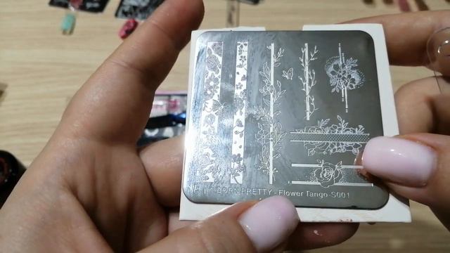 Обзор посылочек с сайта Alli Express. Пластины, гель краски для стемпинга, блестяшки) смотреть онлайн