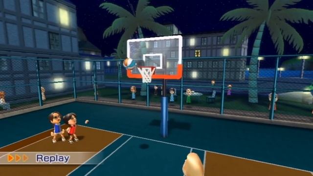trying to beat tommy at wii sports resort basketball goes wrong смотреть онлайн