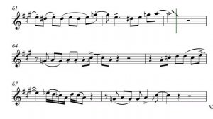 I Feel Good - James Brown Sheet Music Sax Alto