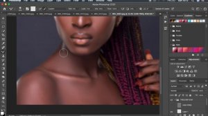 Frequency Separation Skin Retouching & Color grading Tutorial In Photoshop