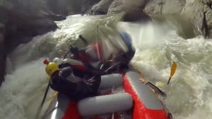 Рафтинг в Адыгее, Гранитный каньон, все живы.