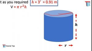 Circular Water Tank Size Calculation | Water Tank Capacity Calculation