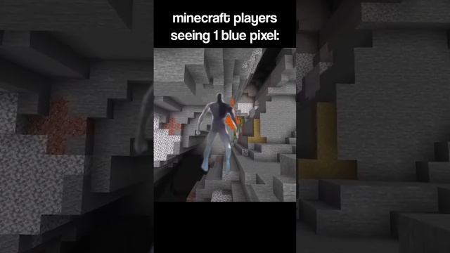 minecraft player when the see water #minecraft #shorts смотреть онлайн