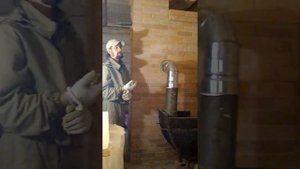 Отопительный щиток для железной печи. Слава-печник