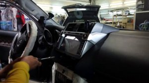 ? Установка автомагнитолы в Toyota Land Cruiser Prado 150