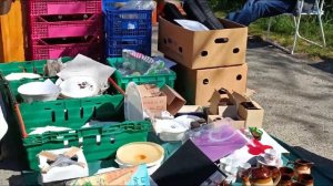 Франция: Барахолка на улице. Что купили, ч.2. Brocante en France. France Street Flea Market