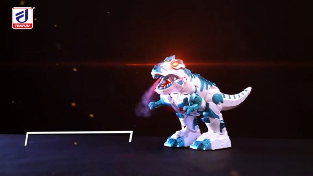 Трансформирующийся робот с пультом ДУ TYRANT DRAGON смотреть онлайн