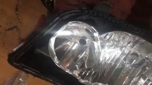 Разбор фар Полировка Toyota Highlander