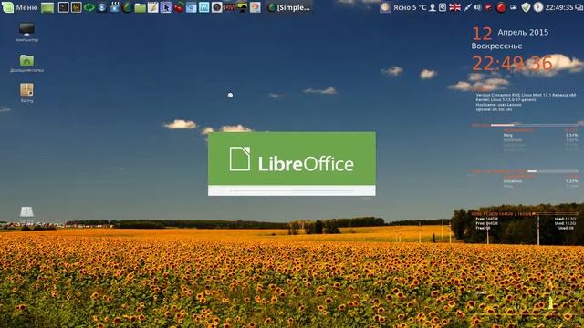 Linux Mint Cinnamon 17.1 Установка моей сборки на внешний жёсткий диск смотреть онлайн