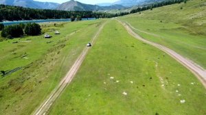 Горный Алтай с квадрокоптера