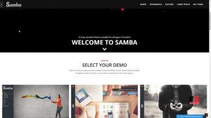 Samba - Colored WordPress Theme      Dudley Narek