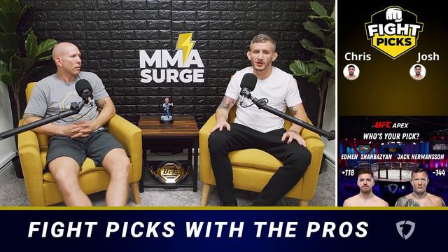 Fight Picks with the PROS | Jack Hermansson vs Edmen Shahbazyan with Josh Emmett!